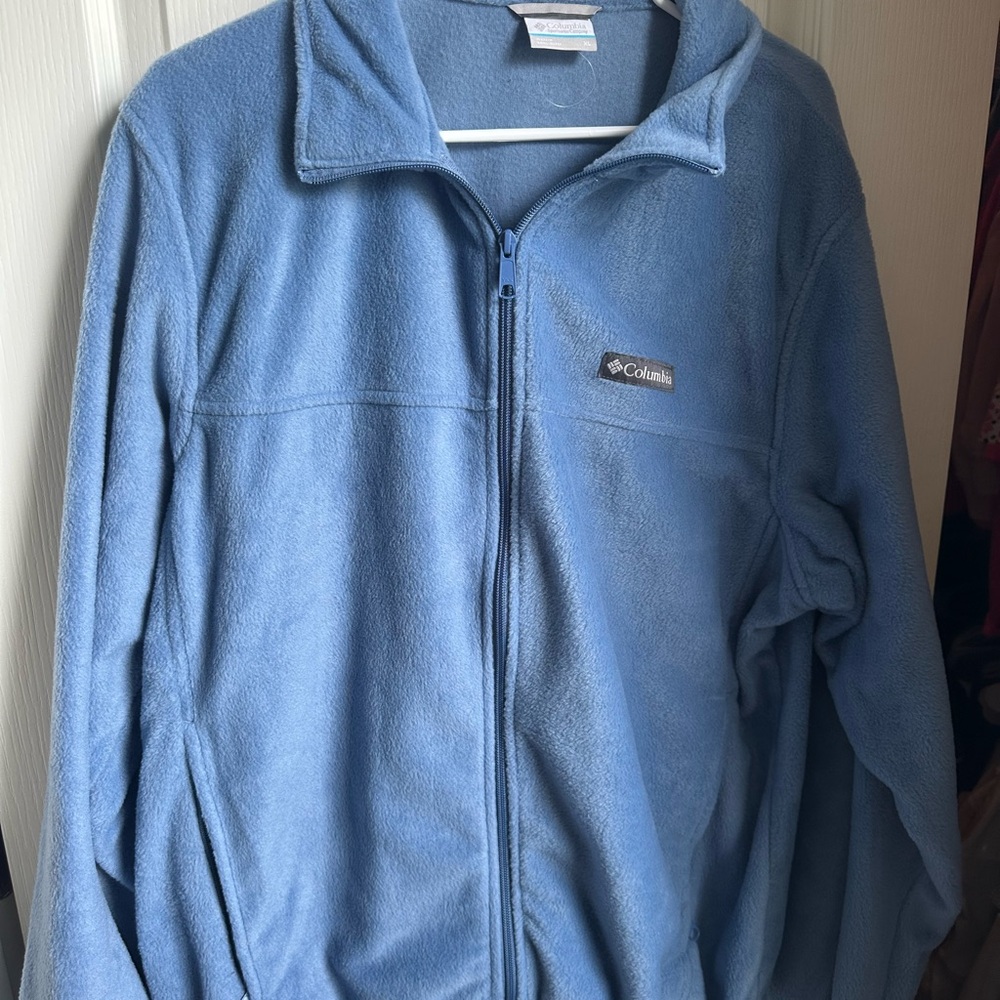 Columbia Blue fleece jacket
